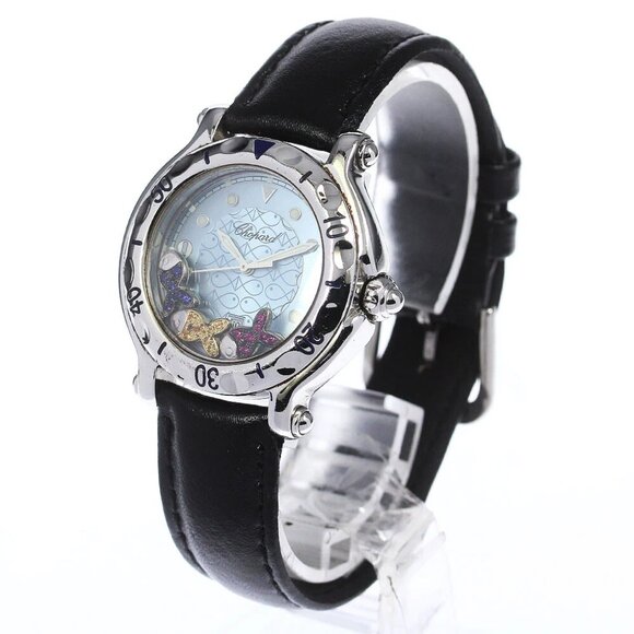 Chopard Happy Sport Happy Fish 27/8921-402 Date Quartz Ladies Watch_764189 - Picture 1 of 6